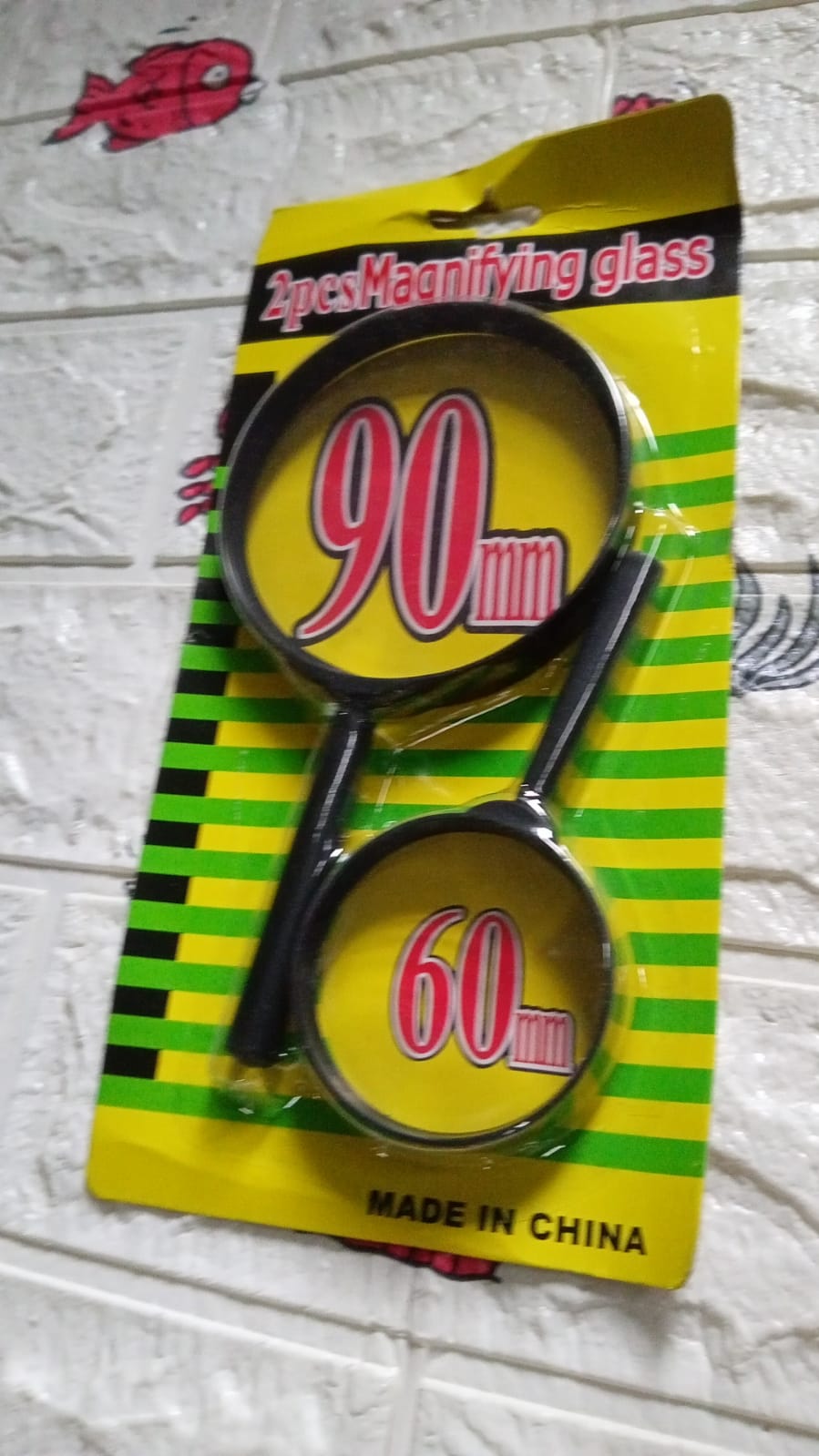 9145 Magnifying glass Lens - reading aid made of glass - real glass magnifying glass that can be used on both sides - glass breakage-proof magnifying glass, Protect Eyes, 90mm & 60mm (2pc Set) 9145 Magnifying glass Lens - reading aid made of glass - real glass magnifying glass that can be used on both sides - glass breakage-proof magnifying glass, Protect Eyes, 90mm & 60mm (2pc Set)